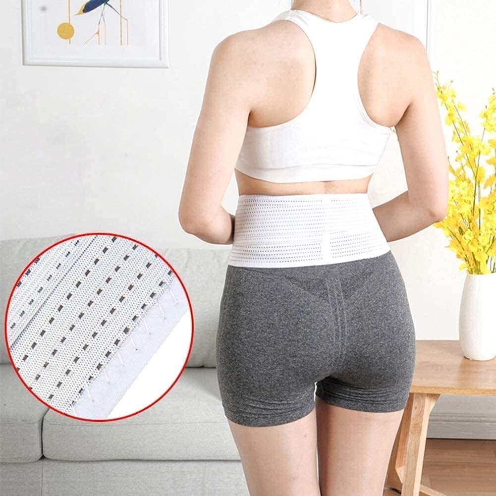 Cintura Stoma Cintura per stomia Unisex, Fasciatura per stomia Traspirante, Fornitura per stomia cutanea, Fasciatura per stomia Addominale Post-colostomia, Cintura per ernia per Cure Post-operatorie