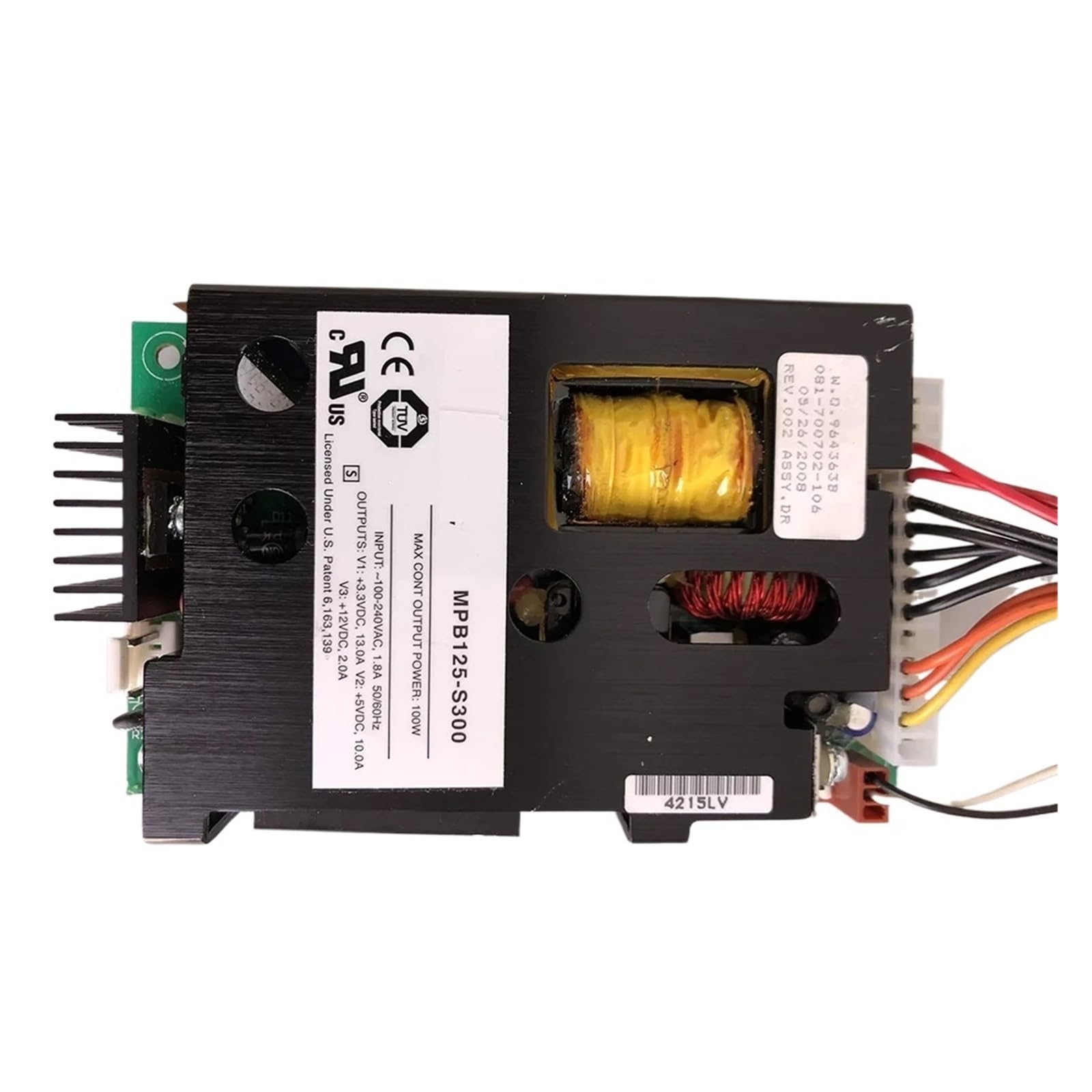 CLBSWYEJK MPB125-S300 +3.3V13A+5V10A+12V2A Industrial Power Supply
