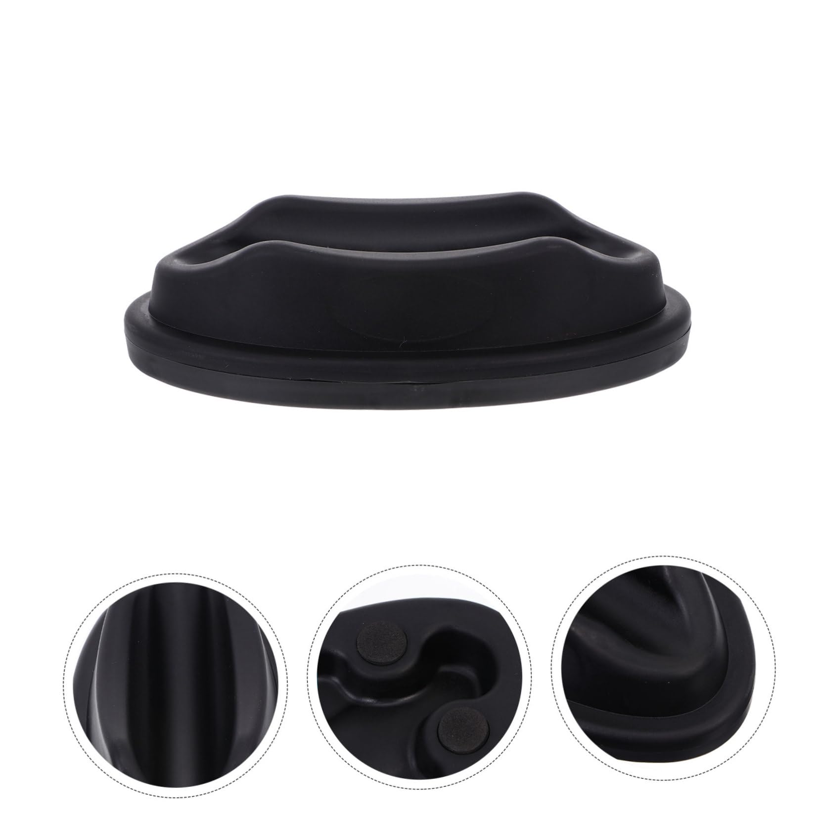 balacoo 2Pcs Front Wheel Stabilizer Support Blocks for Indoor Bike Trainer Non Slip Design Stable Structure Suitable for Road Mountain Bicycles Enhance Riding Posture