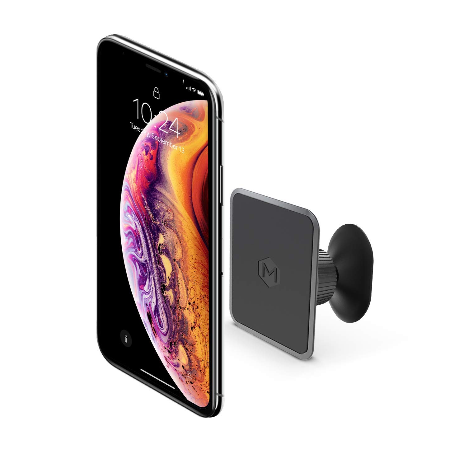Car Mount - Magnetic Car Mount with Ultra Strong Magnets - 3M Adhesive Dashboard Neodymium Magnet Phone Mount, Phone Holder Compatible with iPhone and Android