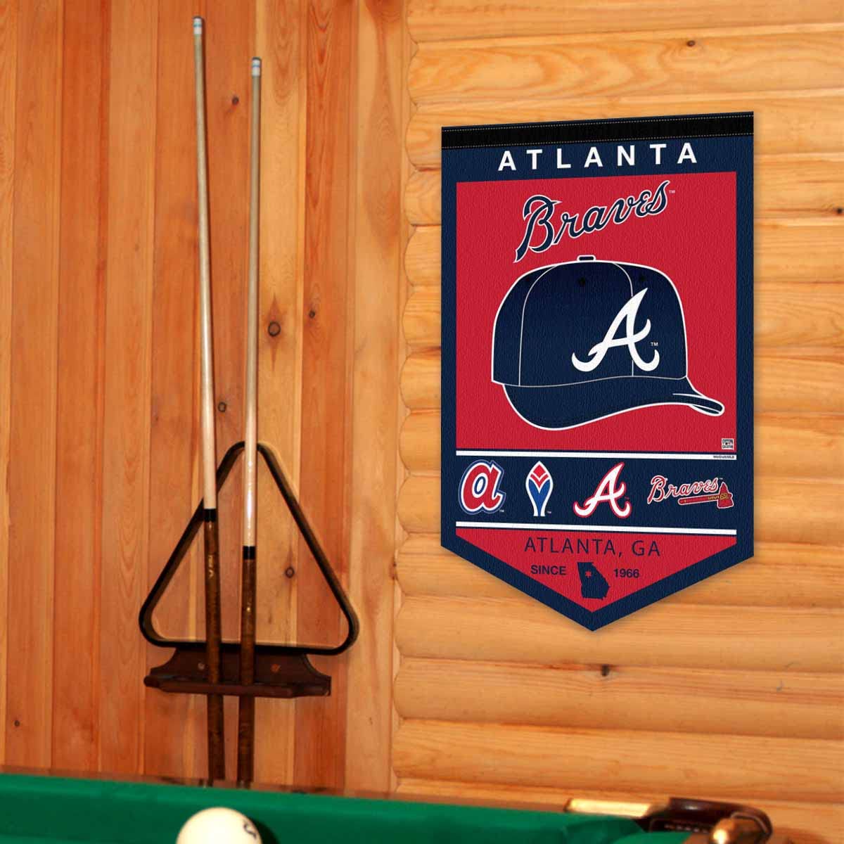 Atlanta Braves Heritage History Banner Pennant