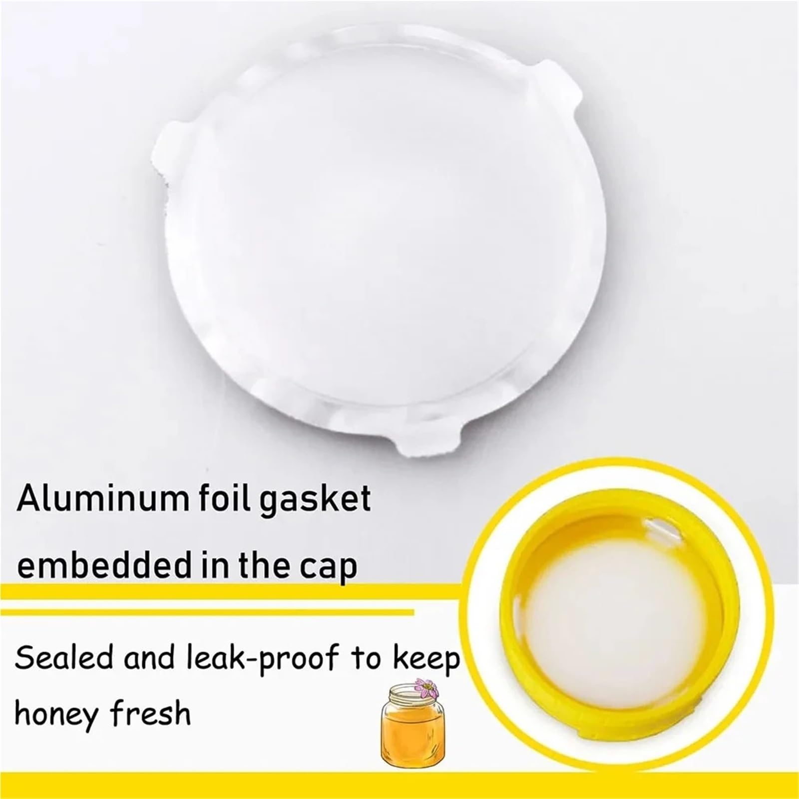 Confezione da 300 pezzi di bottiglia di in plastica da 180 ml/6 oz, tappo a valvola in silicone, erogatore di for uso alimentare