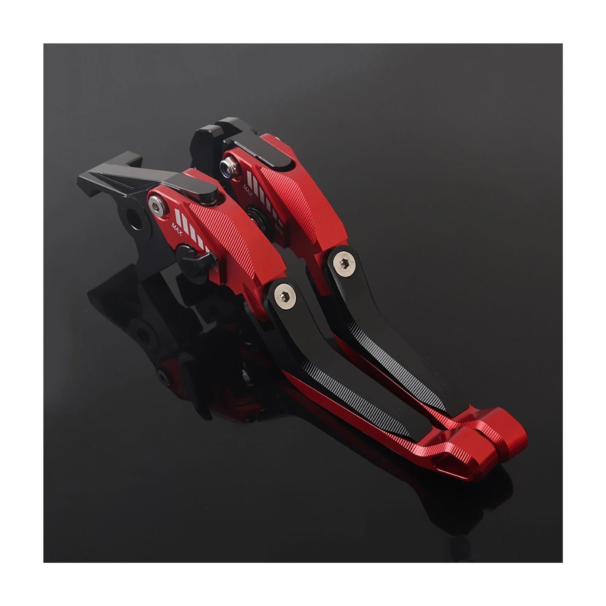 DPEDFVXVMR Motorcycle Brake Lever for Benda for BD 300 for BD300 CNC Aluminium Brake Clutch Levers Motorcycle Adjustable Handlebar Clutch Brake(E)