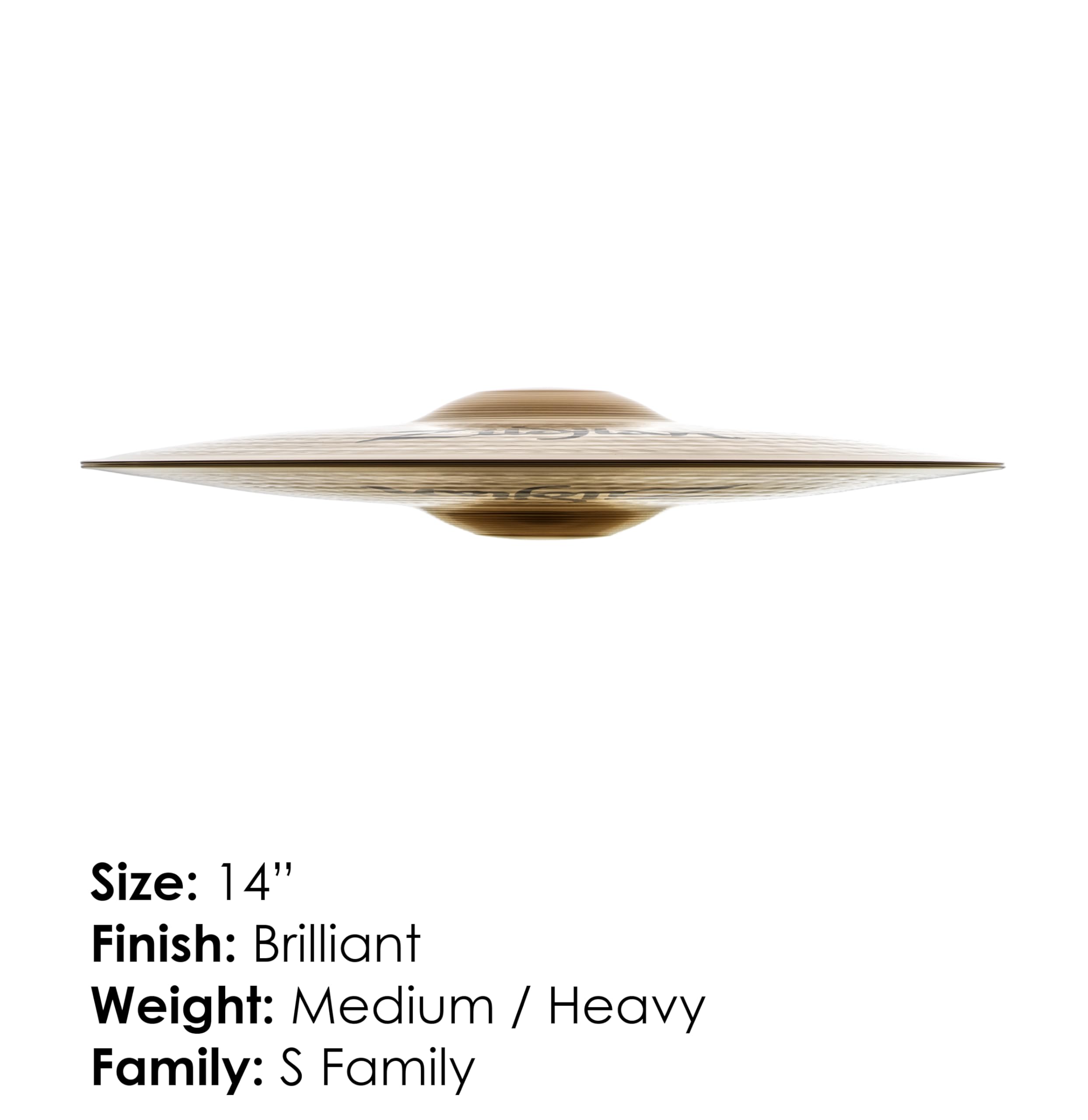 Zildjian S Family Series - 14" Hi-Hat Cymbals - Pair