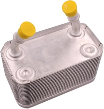 17207500754 17101439112 Compatible with BMW X5 E53 Aluminum Engine Oil Cooler