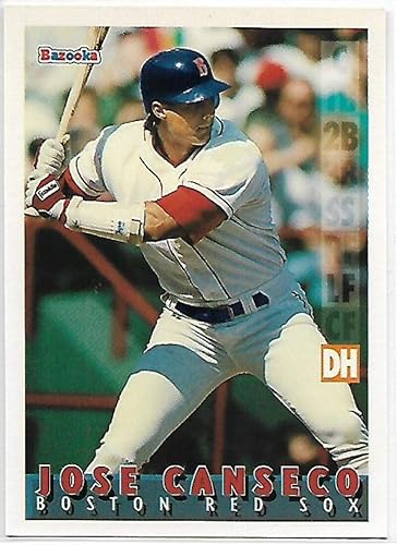 1995 Bazooka #42 Jose Canseco NM-MT Red Sox
