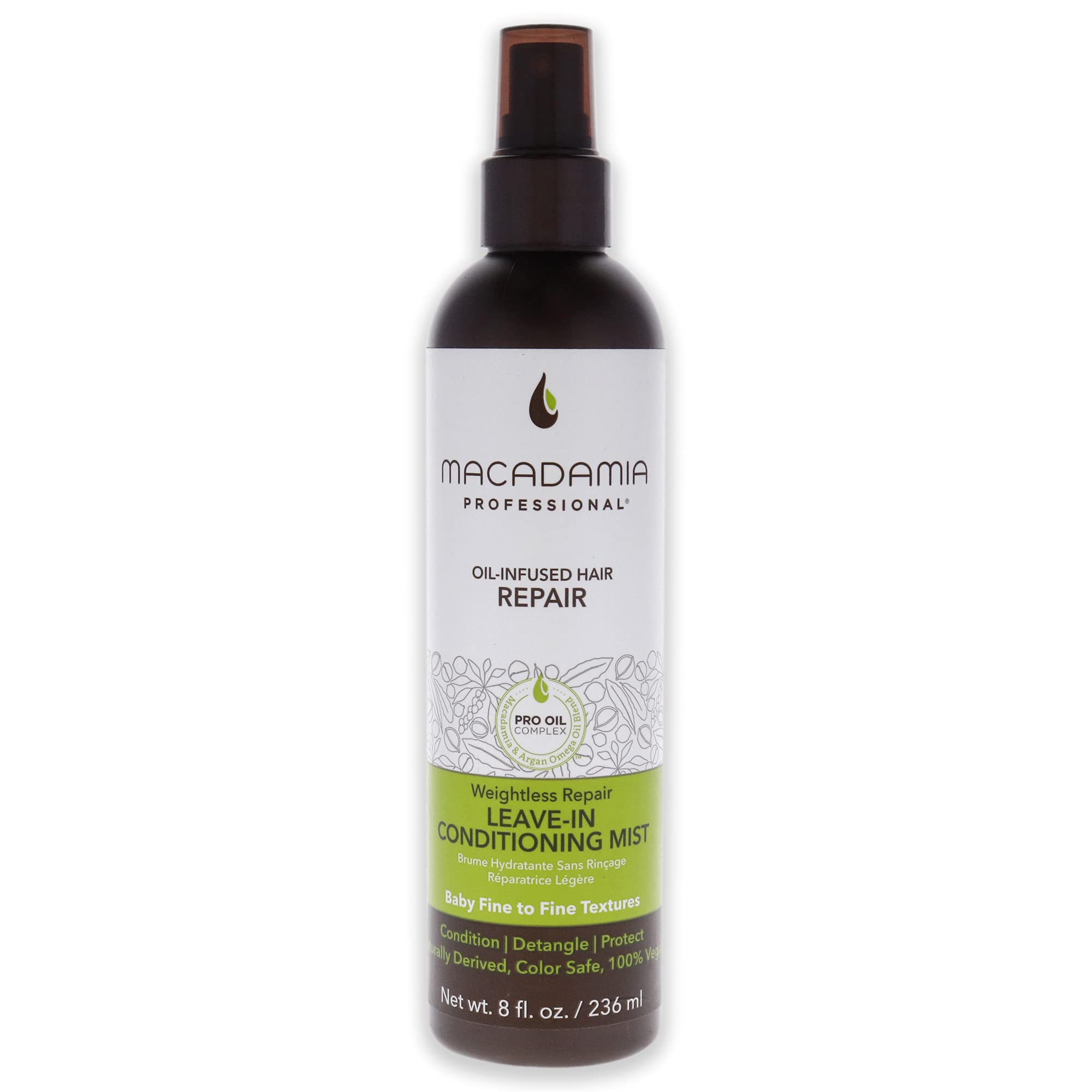 Macadamia Natural Oil Professional Weightless Moisture Leave-In Conditioning Mist 236ml/8oz
