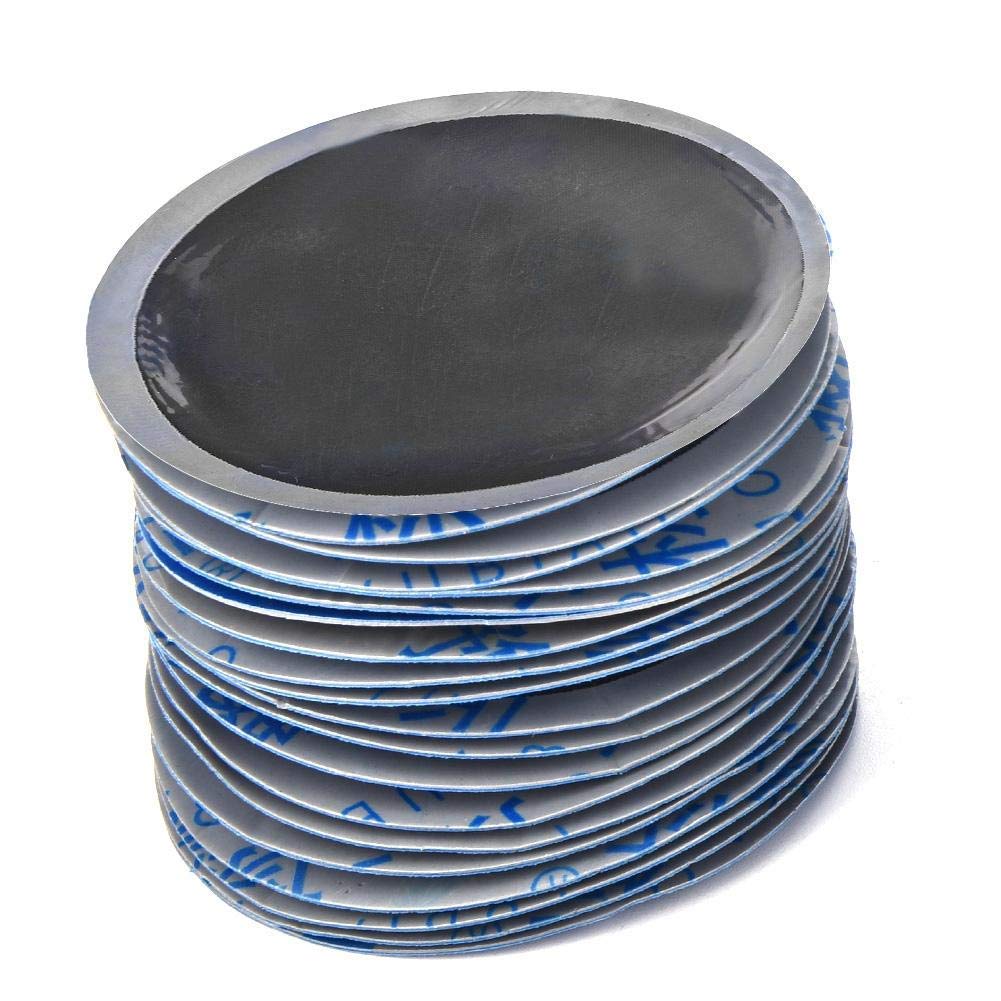 Tire Repair Patch, 100 Pz / scatola 58mm Auto Rotonda In Gomma Naturale Pneumatico Pneumatico Puntura Riparazione Patch Riparazione Rapida Patch Fredda Patch Tubeless
