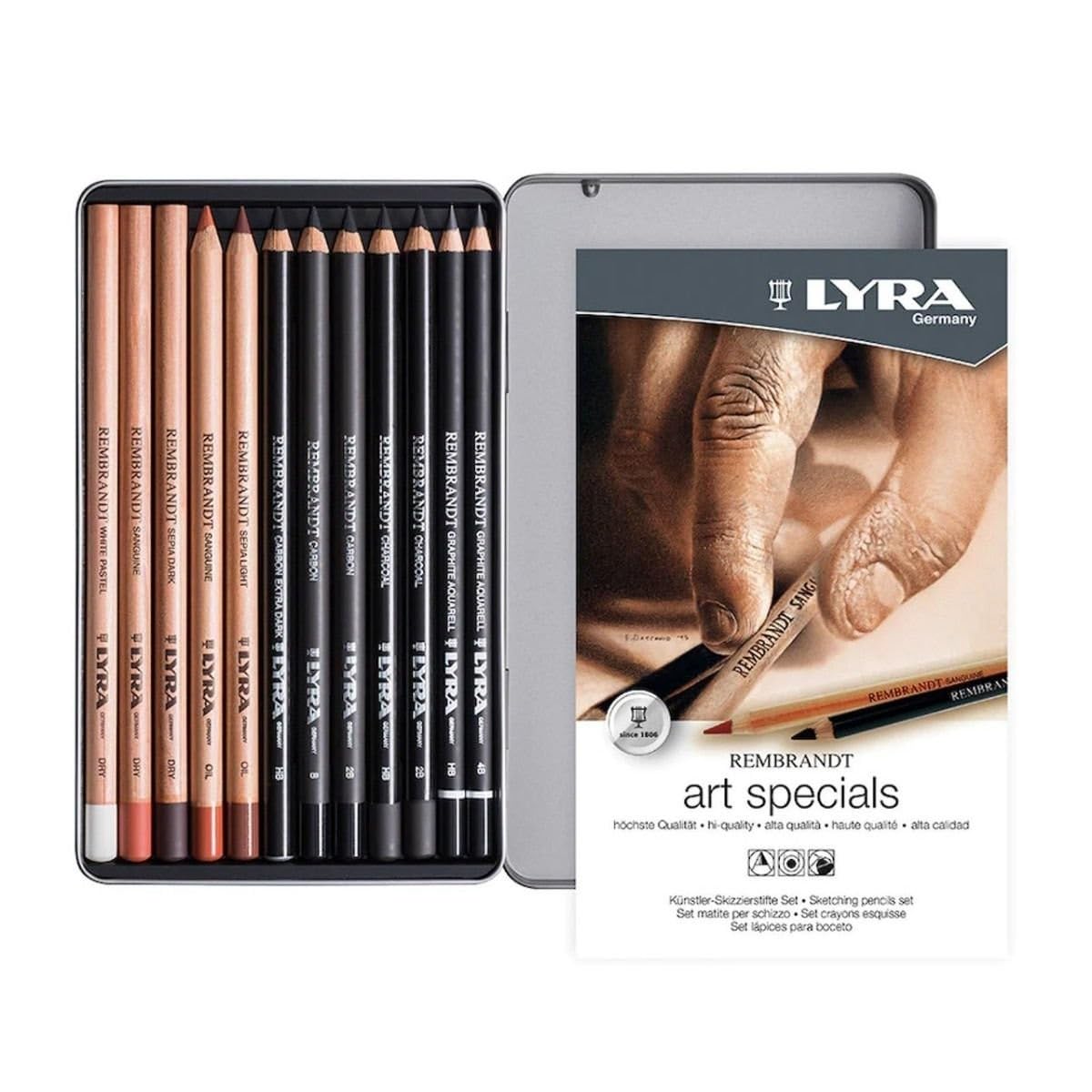 Amazon.com: LYRA Rembrandt Art Specials, Fine Art Sketching Set