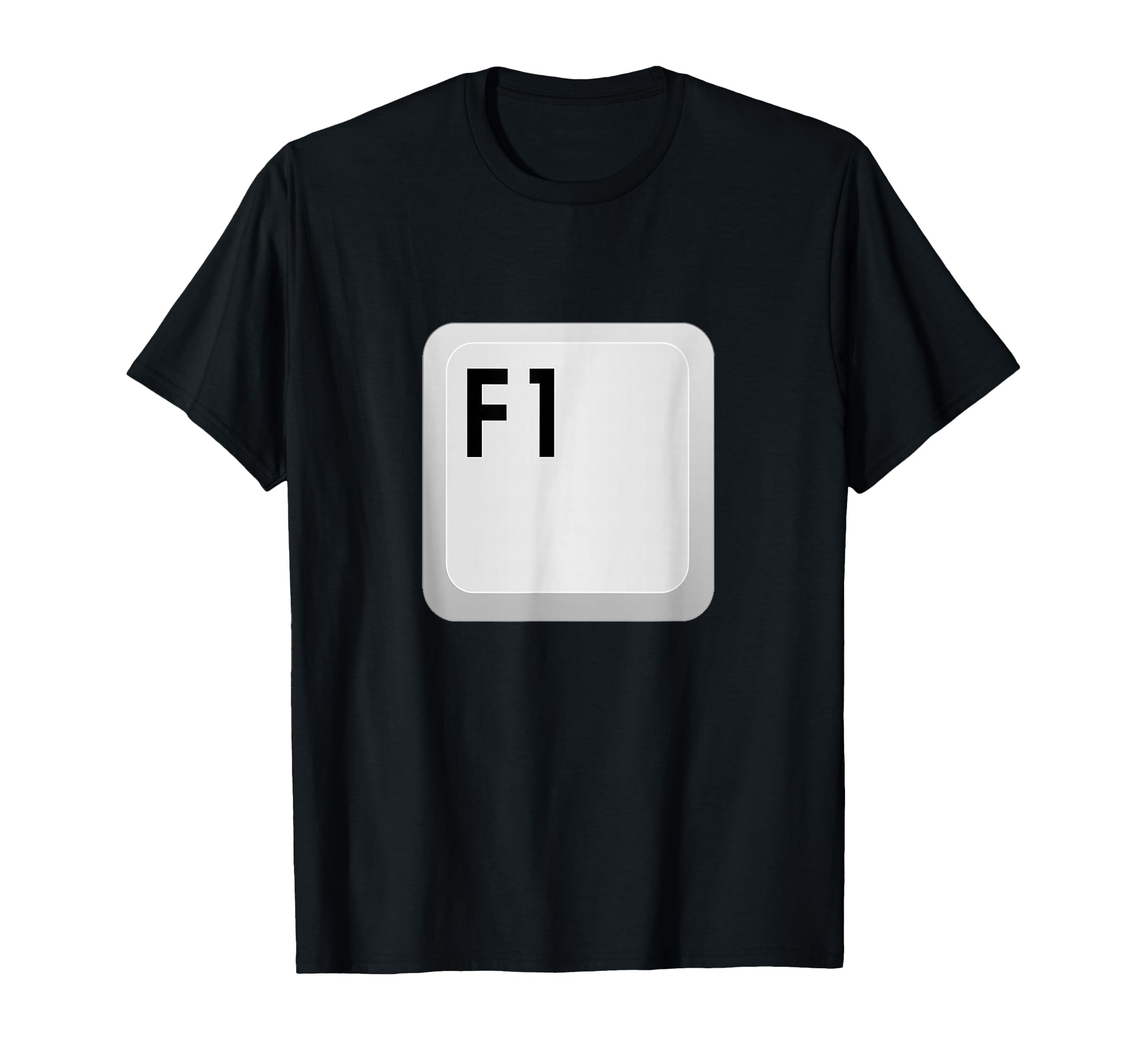 F1 Help Keyboard Key Funny t-Shirt T-Shirt