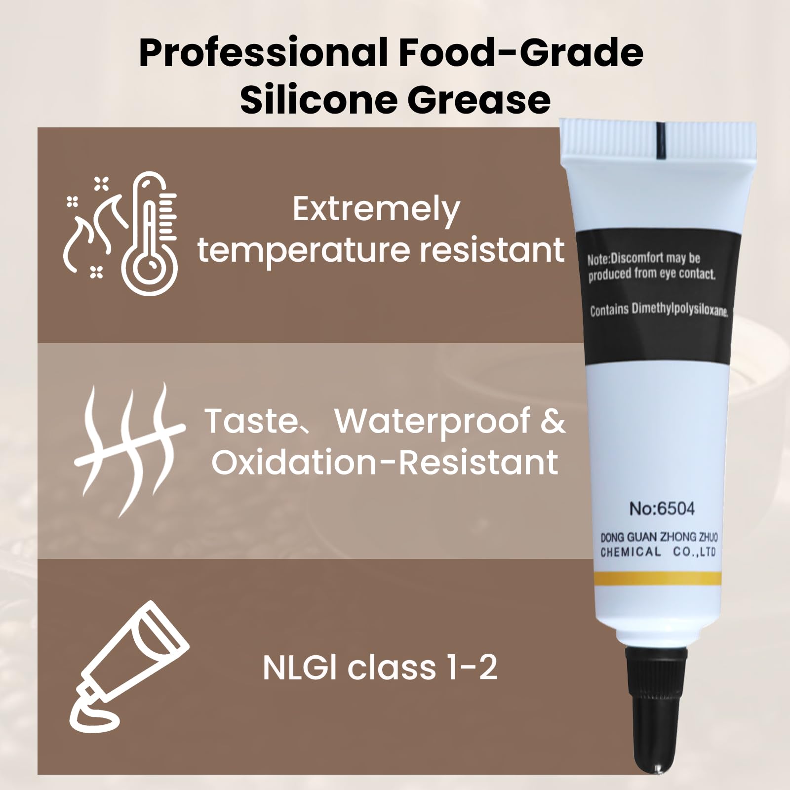 Coffee Machine O-Ring & Grease Set: Replacement Sealing Rings with 15 Silicone Gaskets + 10g Silicone Grease +5 Cleaning Brushes Accessories for Philips/Saeco/Gaggia Series Espresso Machines - 5