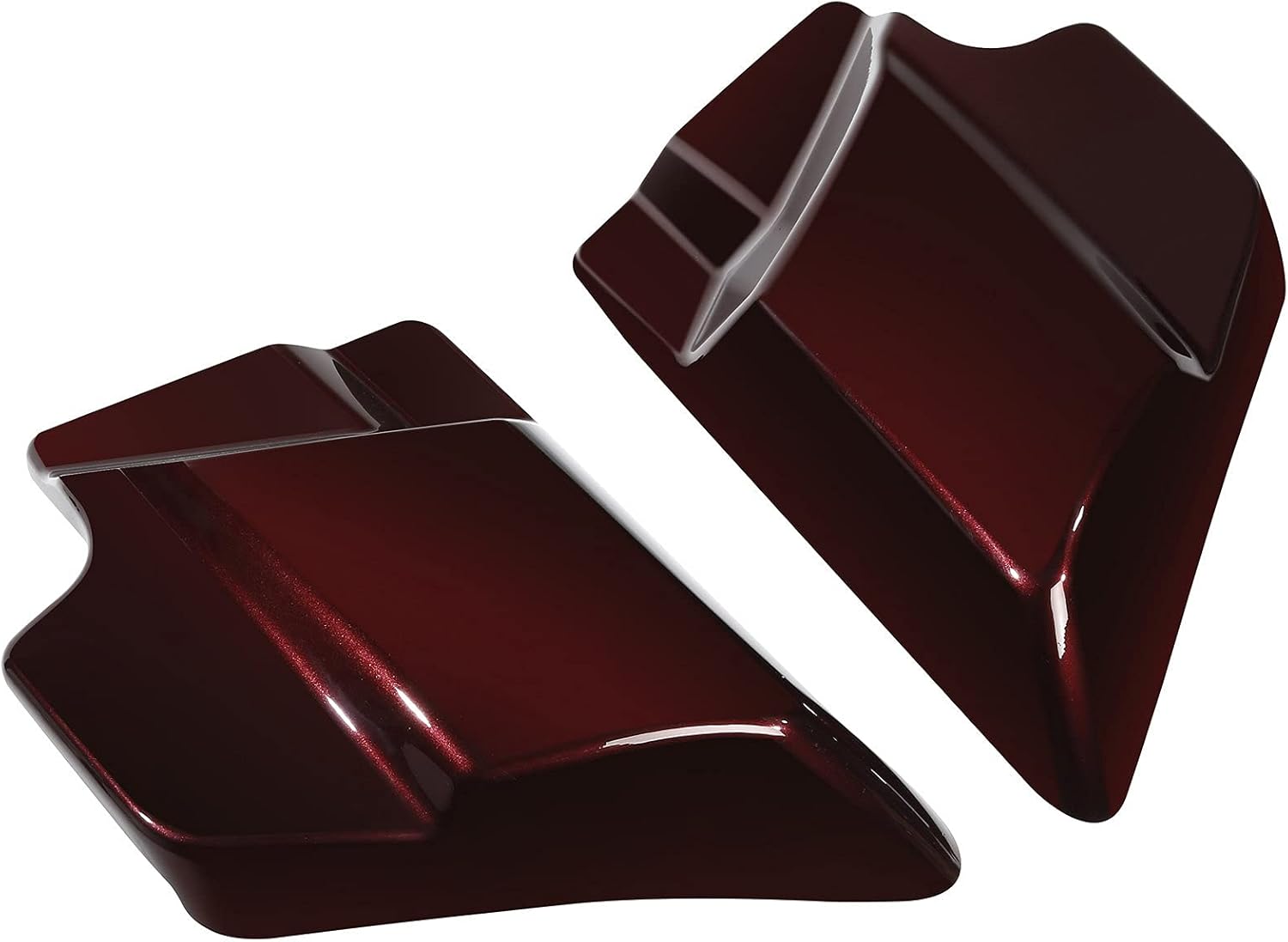 HR3 Color-Matched Twisted Cherry Touring Side Covers Compatible with 2018-2019 Road Glide FLTRX, 2018 Street Glide Special FLHXS, 2018 Ultra Limited FLHTK, 2018 Ultra Limited Low FLHTKL