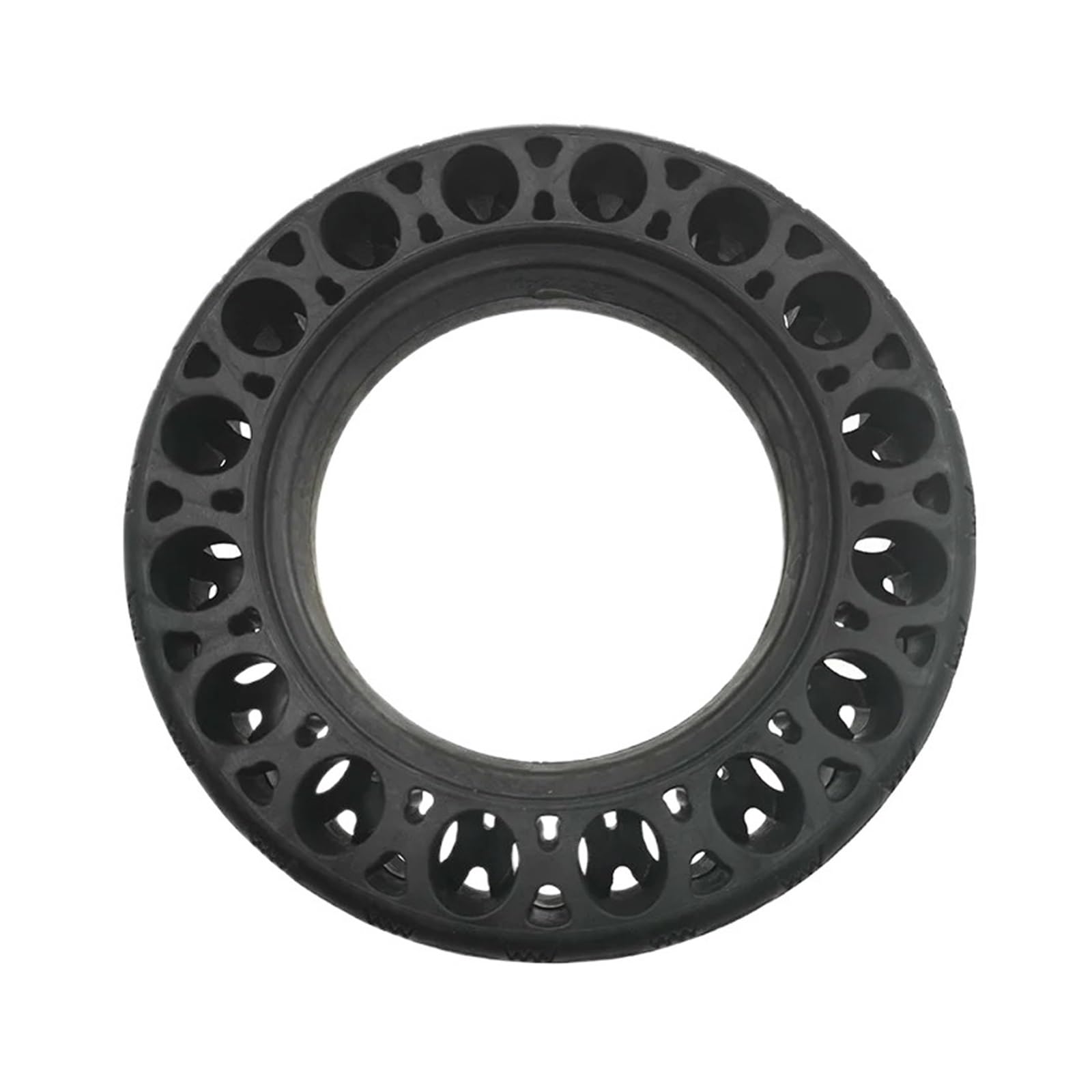 IOLKHFK 10 Inch 10x2.125 Solid Tyre Honeycomb Rubber Explosion-Proof Anti-Skid Solid Tire 1pcs, Compatible For Electric Scooter Tyre Parts