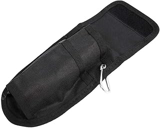 Shanbor Bolsa de transporte monopé, suporte monopé preto 1 peça nylon durável impermeável para móveis diários para ambientes externos
