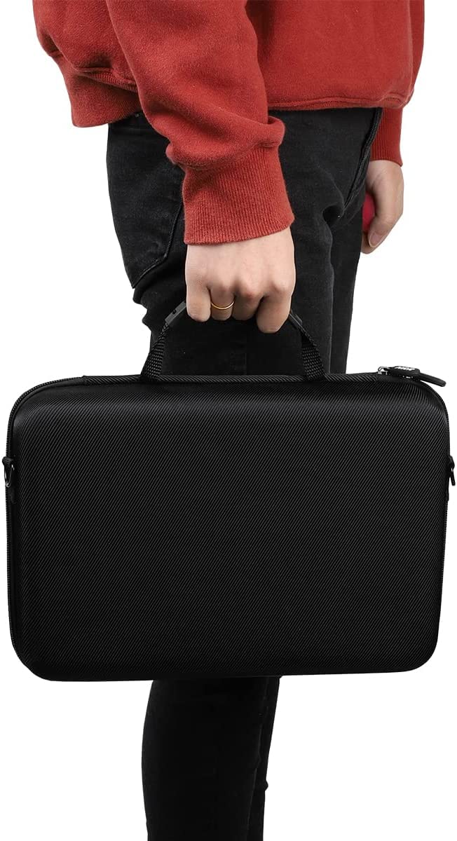 PellKing Grande superficie di trasporto - Custodia impermeabile per fotocamera GoPro 12, 11, 10, 9, custodia rigida con fodera in EVA compatibile con GoPro Hero 10, con maniglia interna completamente