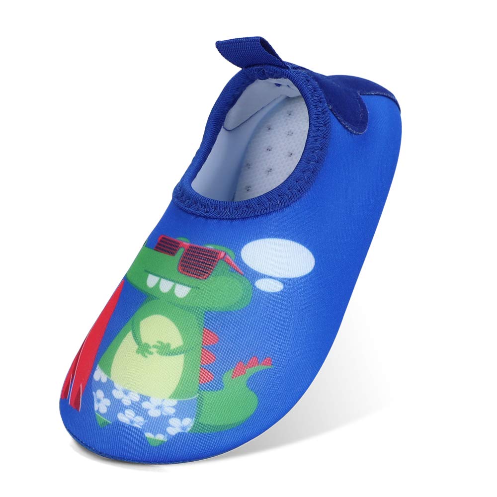 MASOCIO Zapatos de Agua para Niños Secado Rápido y Antideslizante Escarpines Verano para Playa Piscina Natacion 21-32 EU