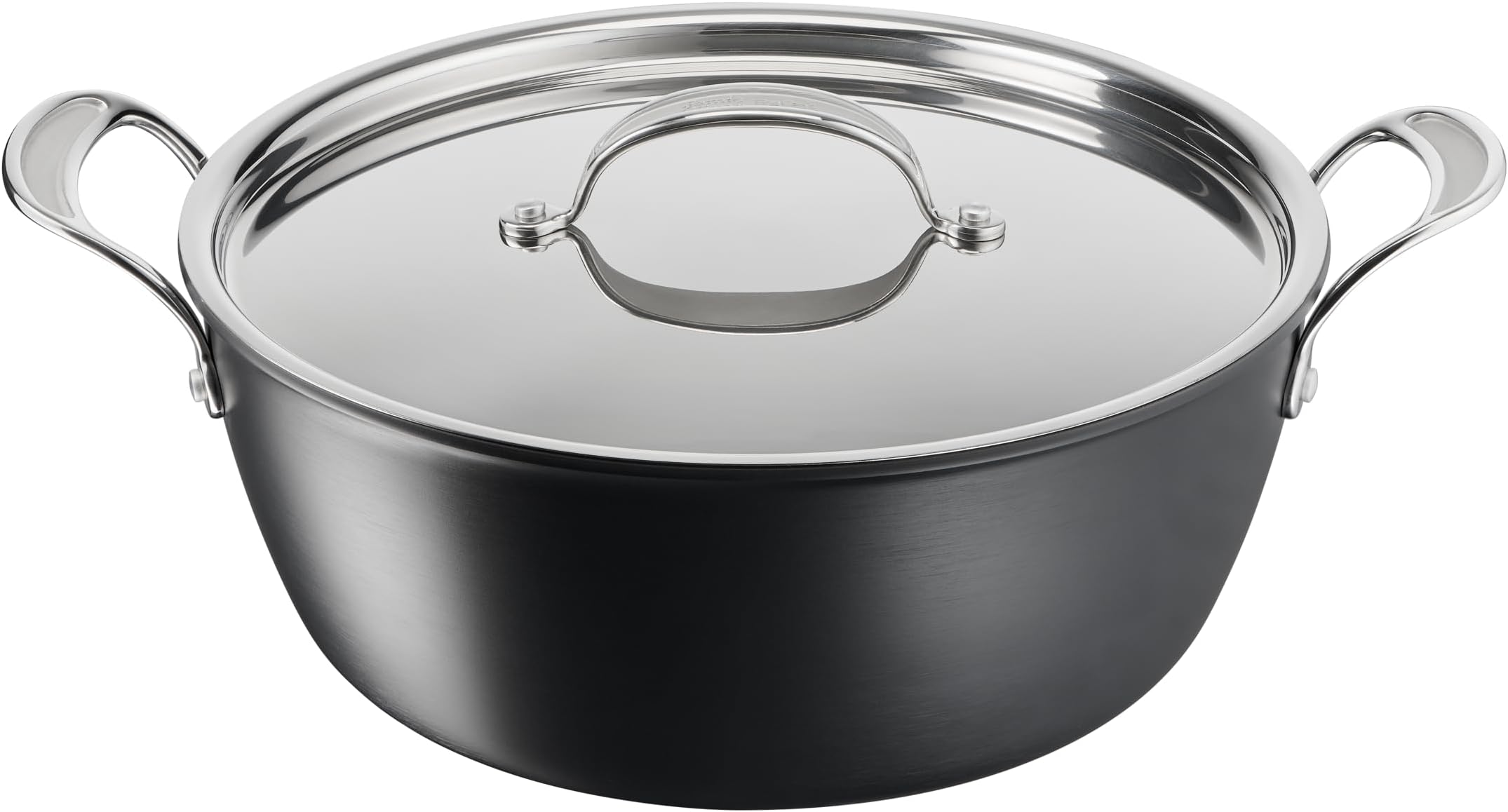 Tefal Jamie Oliver, 30 cm Big Batch Frying Pan, Non-Stick, Oven Safe, Induction, Hard Anodised, H9125444