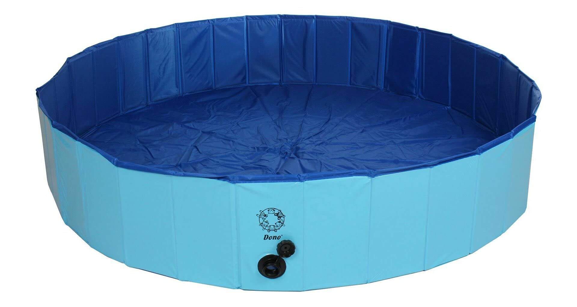 Splash basen dla psa niebieski (niebieski, 160 cm)
