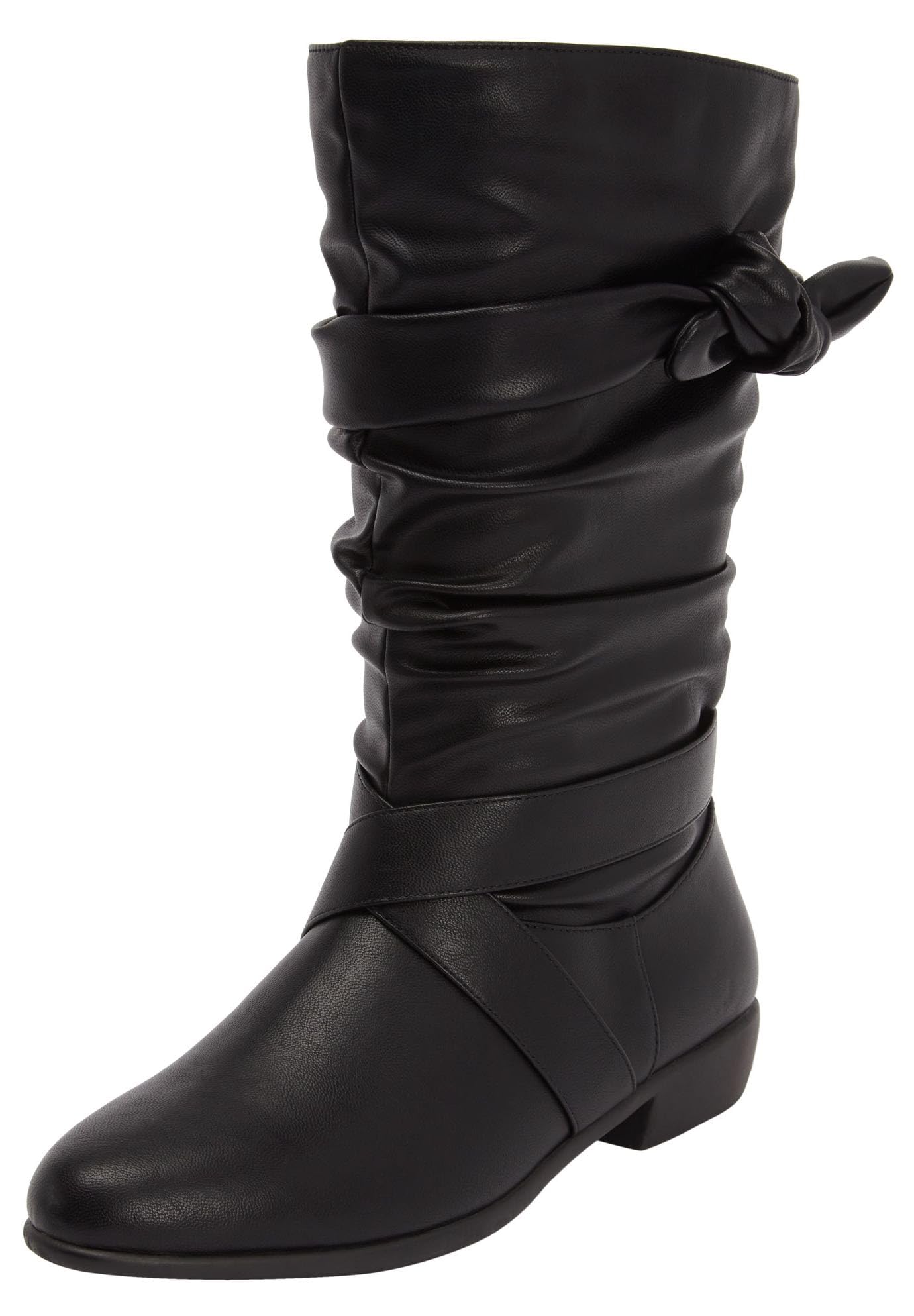 Comfortview Womens Wide Width The Heather Wide Calf Boot