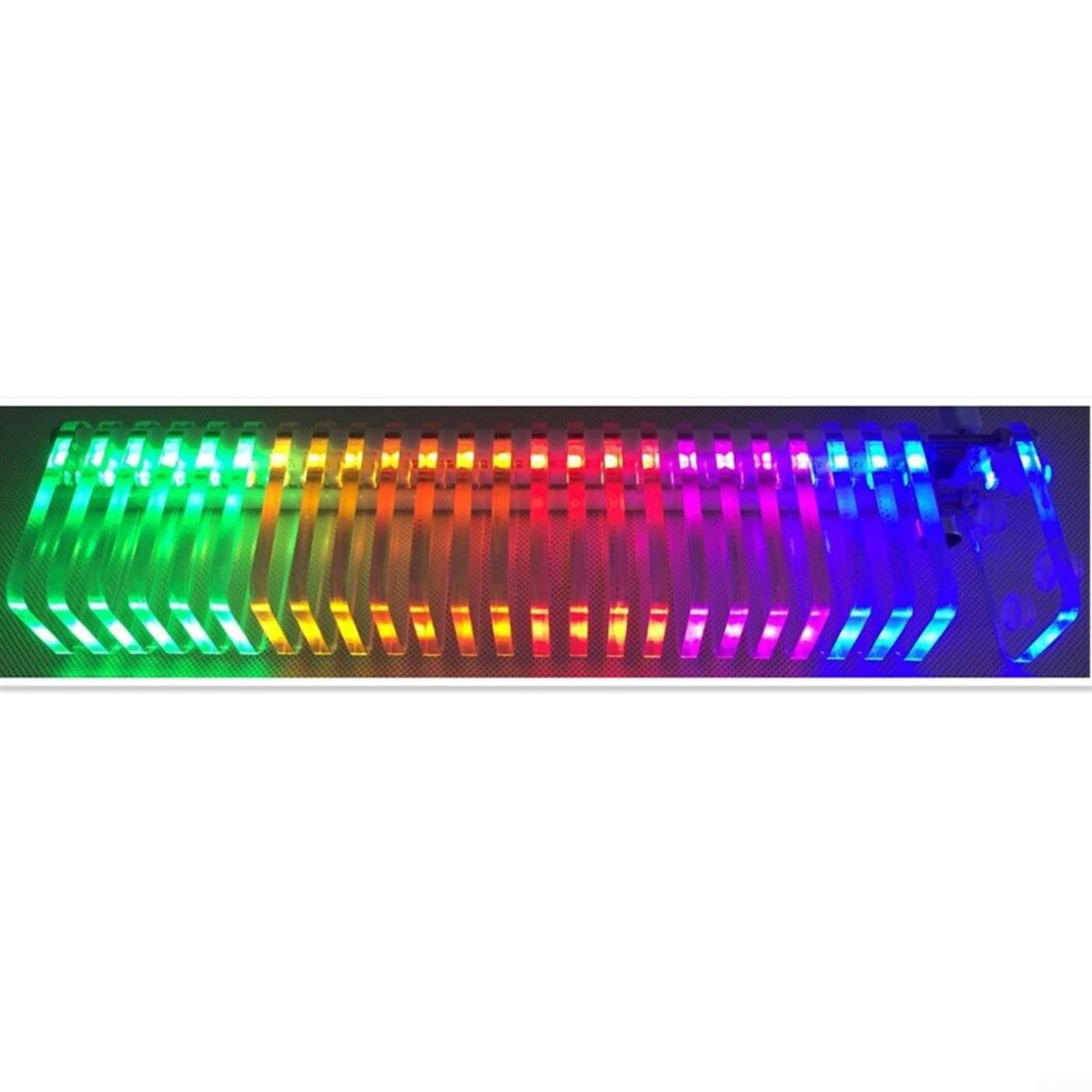 KS25 LED Music Analyzer Kit, 16-Segment VU Meter mit 8 Anzeigemodi, Audio Visualizer für Elektronik Hobbyisten