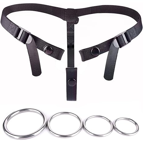 FREDORCH Chastity Anti-Off Device with Adjustable Auxiliary Belt