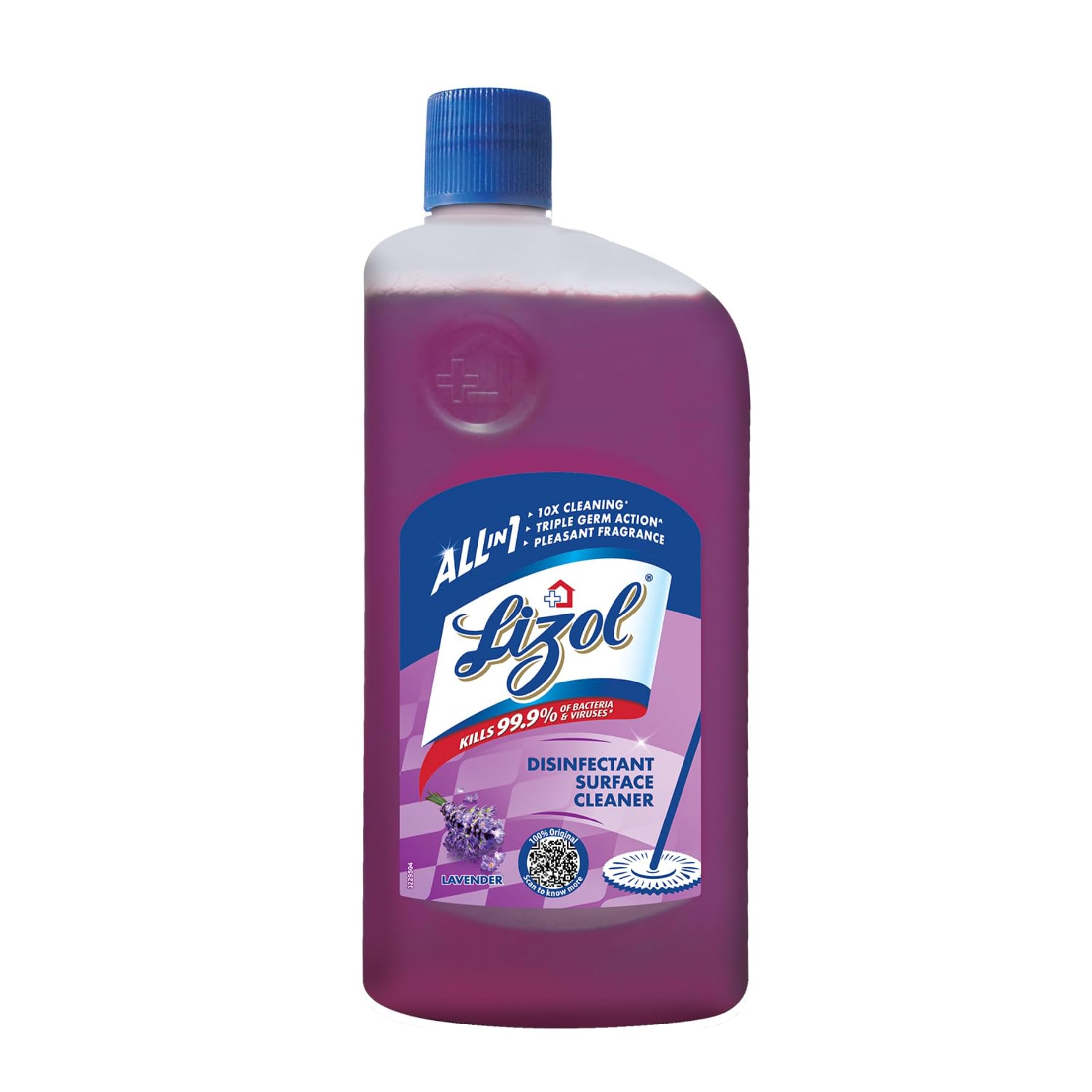 Lizol Disinfectant Surface & Floor Cleaner Liquid, Lavender - 500