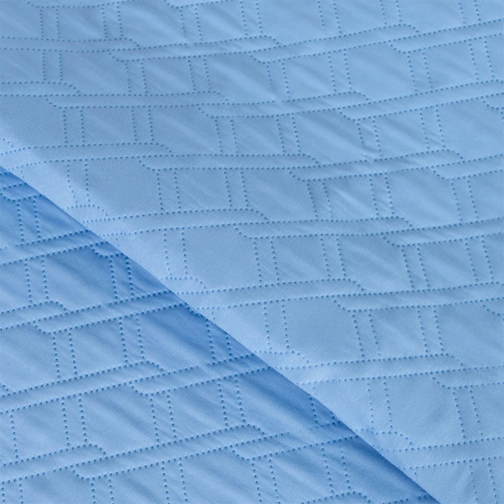 Hearda 2 Pièce Alèses de Lit Absorbantes, Impression Grand Alèses Réutilisable pour Incontinence Adultes Enfants Protège Matelas Imperméable, Lavable Coussins de Chaise (Grille 3,200x230cm)