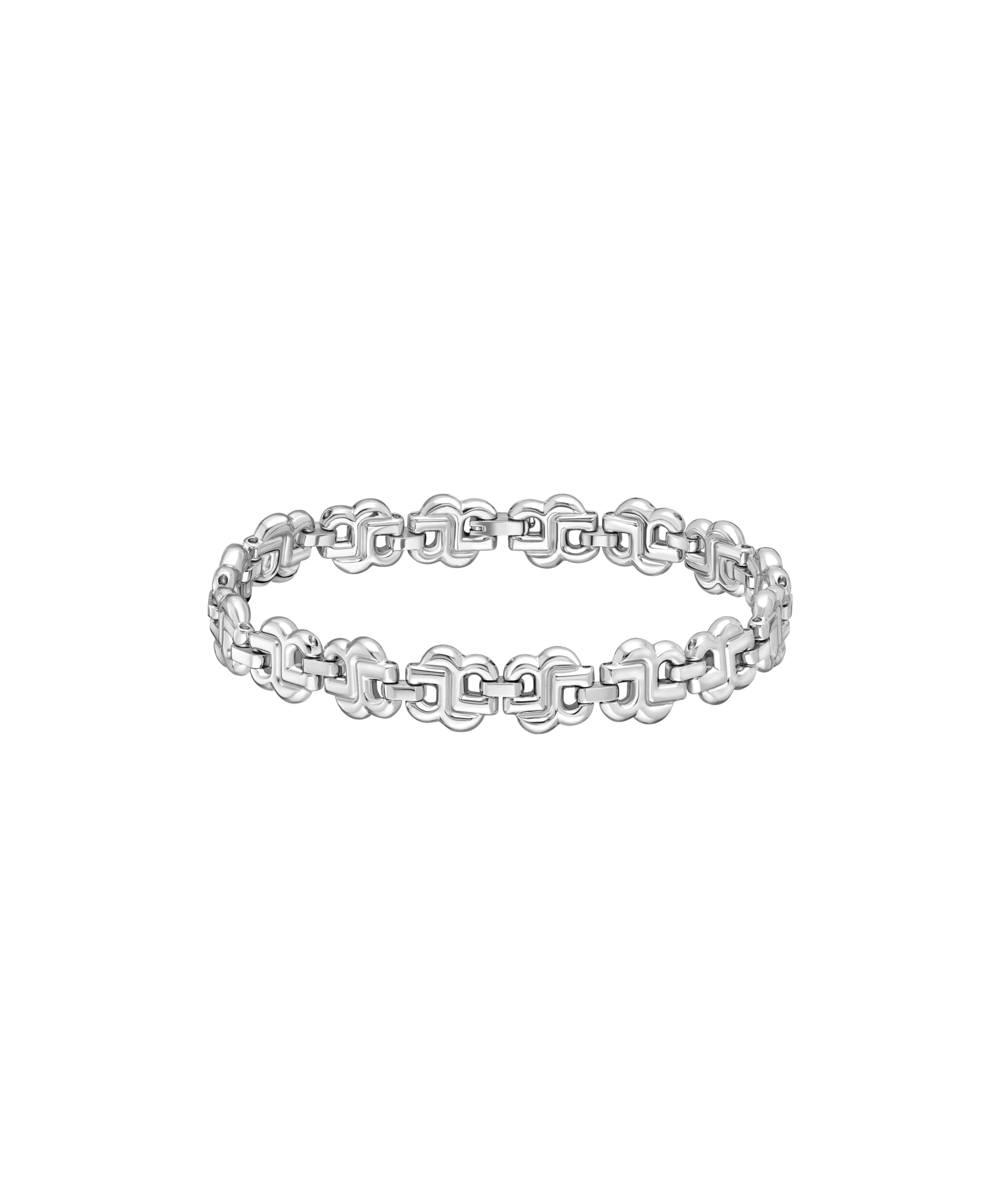 BOSS Brazalete para mujer Jewelry DOUBLE B STRAND Collection en acero inoxidable con dijes Double B