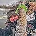 YONGZHI Fishing Lures for bass Trout Walleye Paddle Tail swimbaits Fishing Worms with Weighted Fishing Hooks for Freshwater and Saltwater Fishing with Free Tackle Box