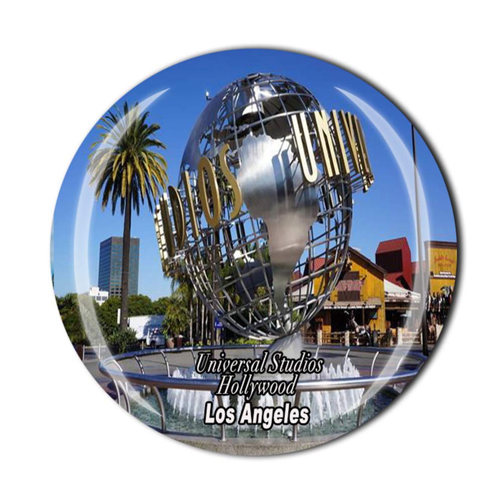 Universal Studios Hollywood Los Angeles California USA Fridge Magnet Souvenir Gift Refrigerator Decor Magnetic Sticker Collection