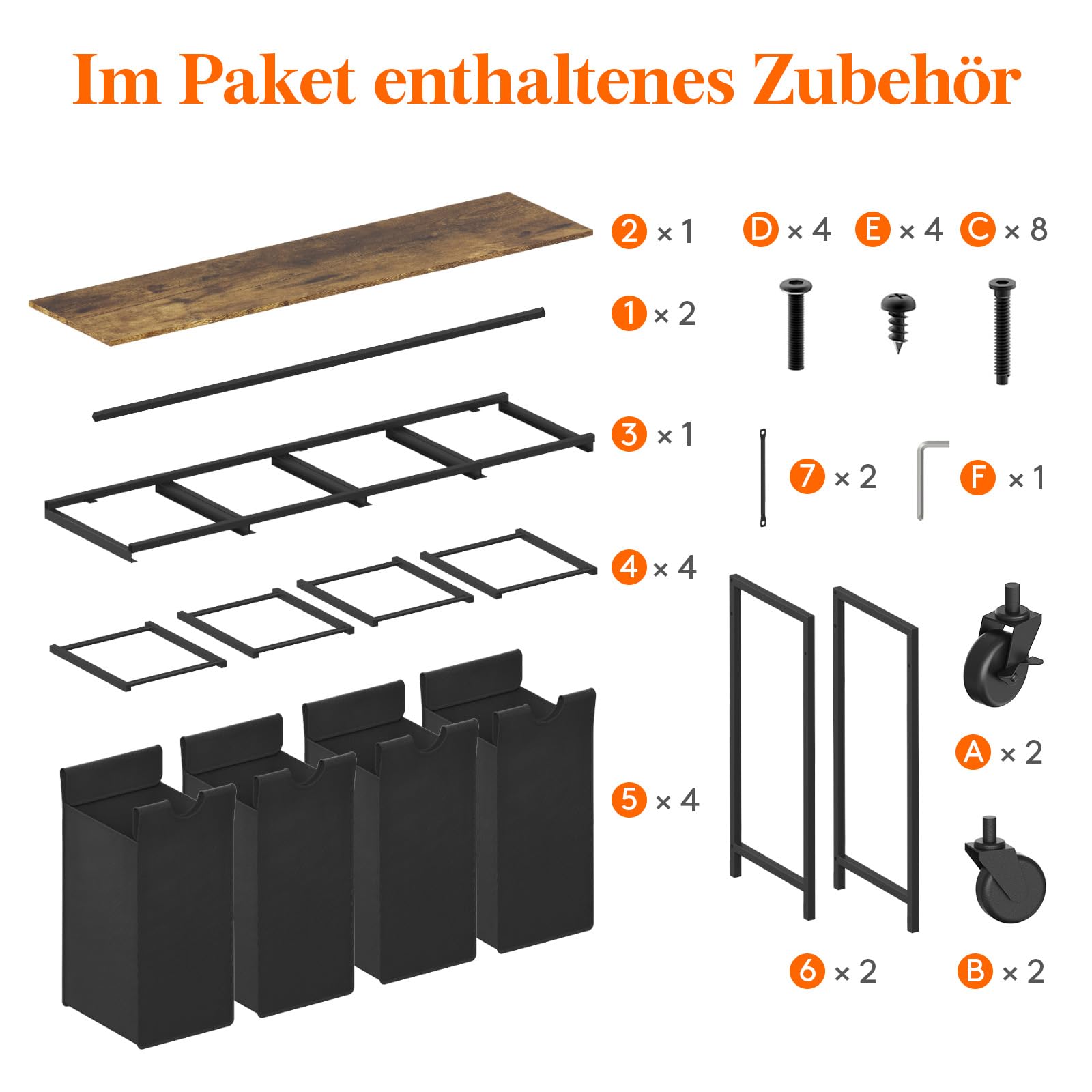 Lifewit Wäschesortierer 4 Fächer, 168L Wäschewagen mit Rollen, Wäschekorb mit Ablage, Wäsche Sortiersystem, Wäsche Organizer Schmutzwäsche, Wäschetrenner für Badezimmer, Waschküche,Wäscheregal Schwarz