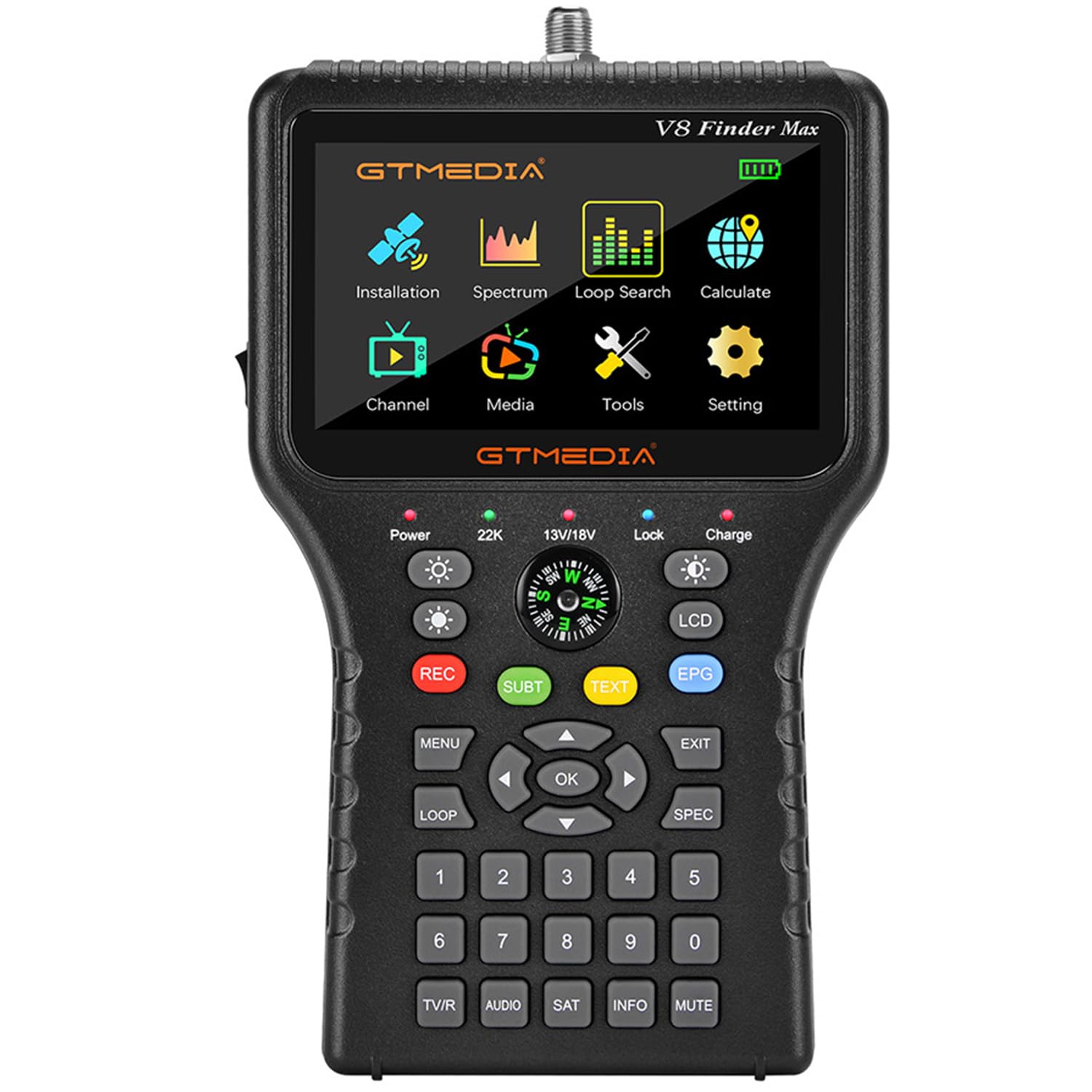 SAT-Finder Digitale CSL - Misuratore Segnale Satellitare Con Display E Allarme Acustico - Foto 4