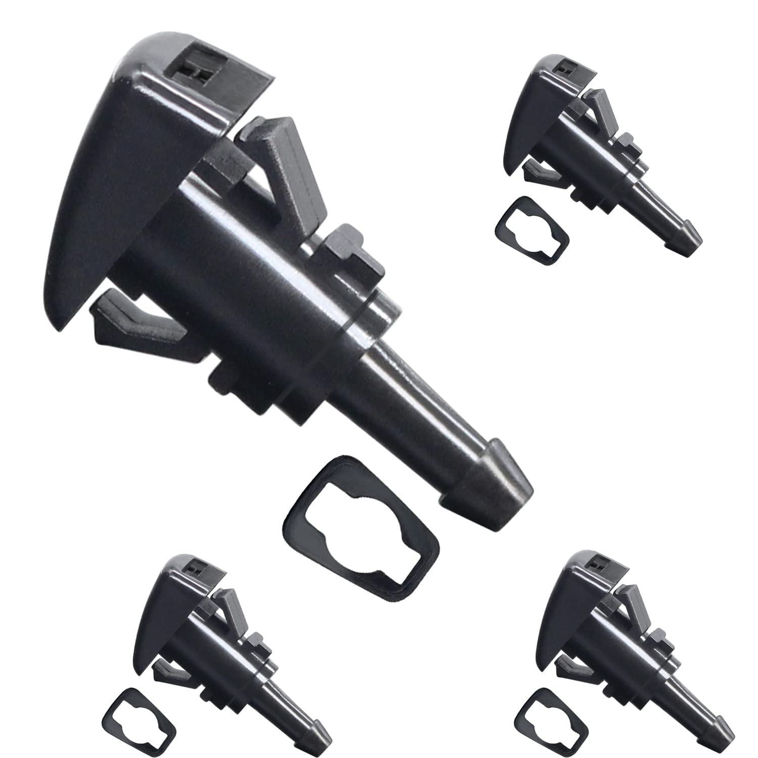 2-Pack Windshield Washer Nozzle Replacement For Toyota Camry, Corolla, Tacoma, Echo, Celica & More