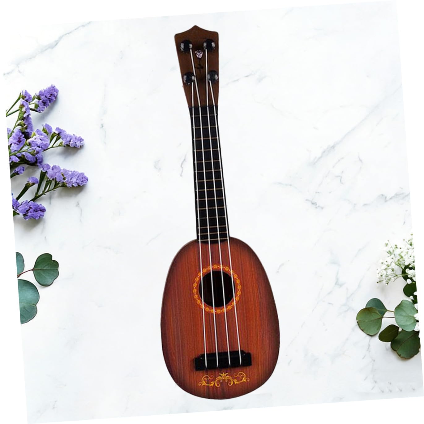 Giocattolo Ukulele per Strumento Musicale Leggero e Stampato Stimola e Sviluppo Uditivo Regalo Educativo per Ragazzi e Ragazze