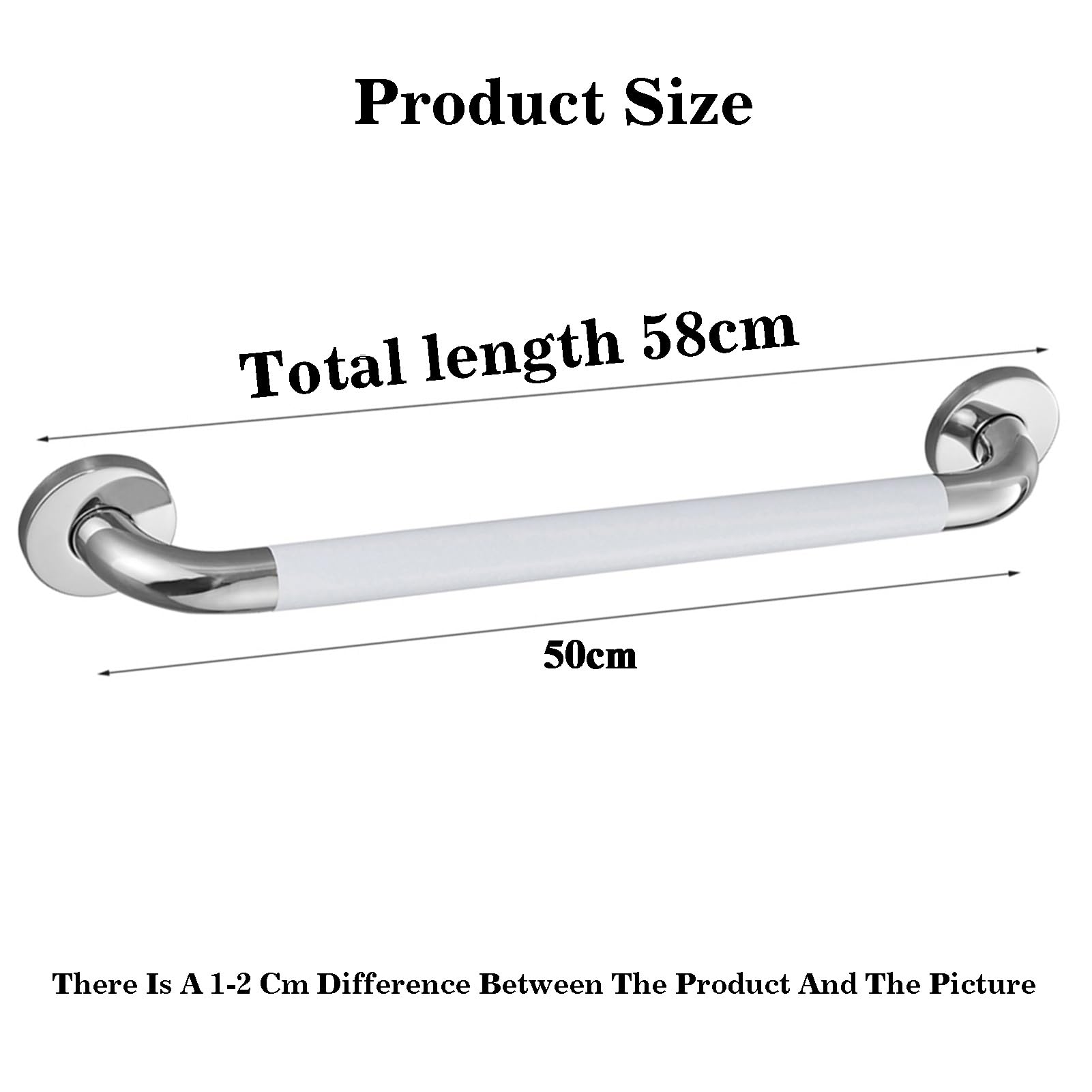 Haltegriff For Die Dusche, Sicherheitsstange For Das Badezimmer, Haltegriffe Aus Edelstahl For Badewannen Und Duschen, Haltegriff For Die Dusche For Ältere Menschen