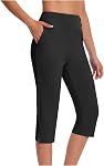 Capri Pants for Women Trendy Stretch High Waisted Crop Office Work Pant Summer Casual Capris Slacks Yoga Dress Pant