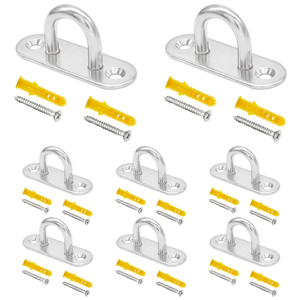 Set 2 Petites Pateres Acier Inoxydable A Suspendre - Chrome - Tendance