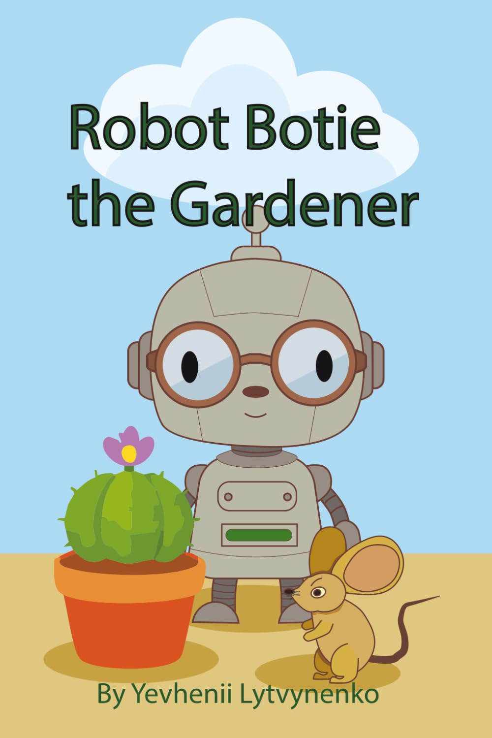 Robot Botie the Gardener: Part 1. Botie finds new green world
