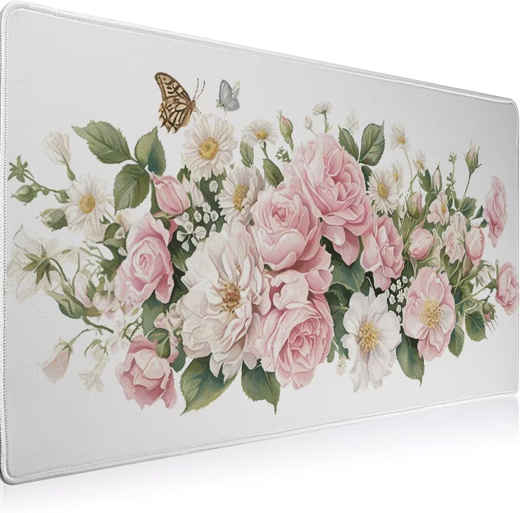 Podkładka pod mysz, podkładka pod mysz XXL 1200 x 600 podkładka pod mysz dla graczy, wodoodporna gumowa podstawa, duża podkładka pod mysz do gier na biurko zszyte krawędzie wodoodporna antypoślizgowa