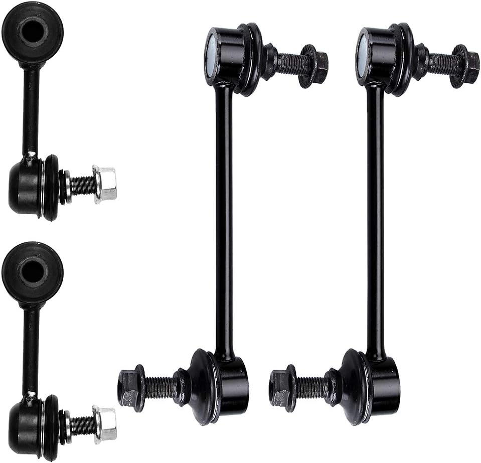 New Assembly 4-PC Front Sway Bar End Link Replacement for 2010-2012 For Ford Fusion 2011-2012 For Lincoln MKZ 2010-2011 For Mercury Milan