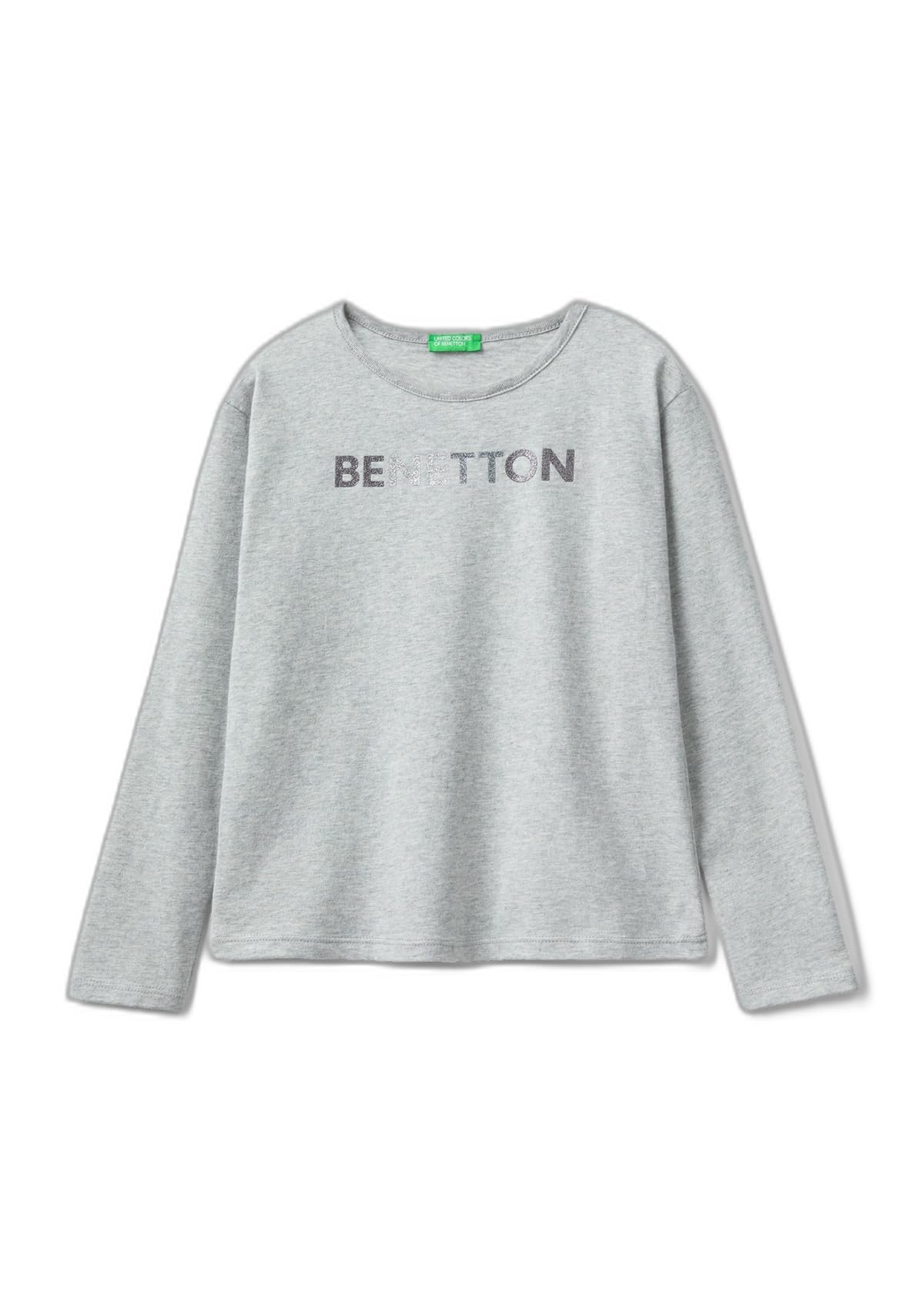 Benetton Logolu Tişört Kız çocuk