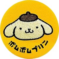Amazon.co.jp: ティーズファクトリー 刺繍缶バッジ 5.6×5.6cm