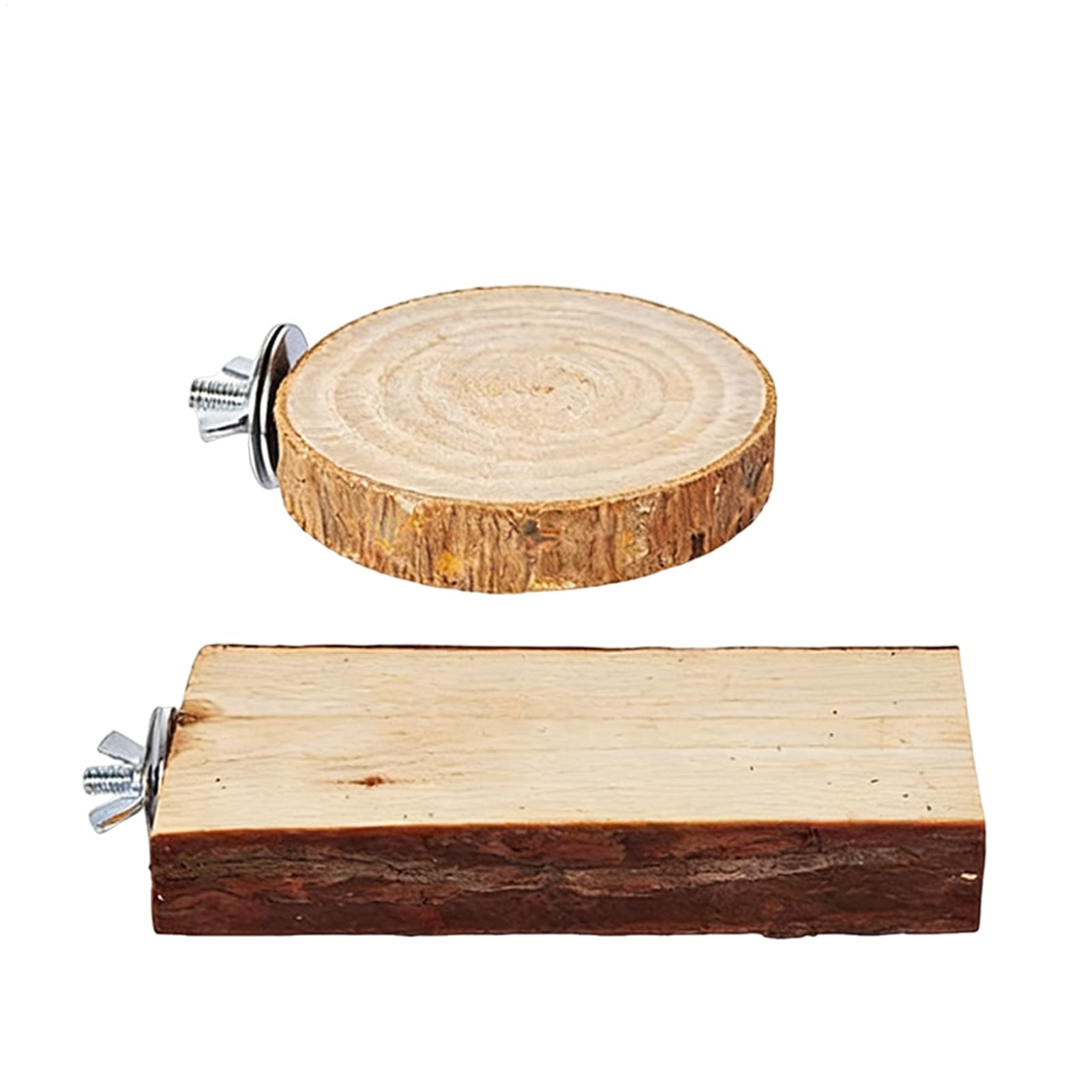Vogelsitzstange 6 Stück Holz rutschfest