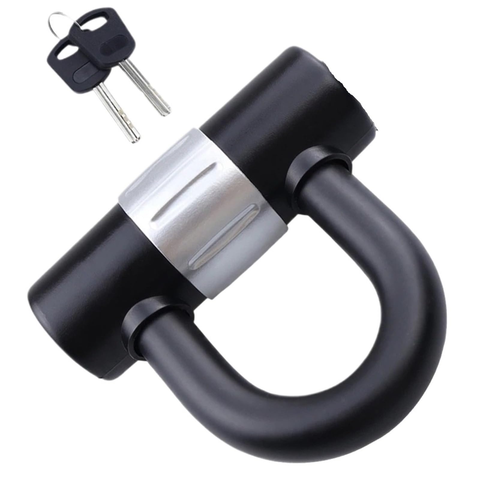 Motorcycle Handlebar Lock Anti-Theft U Lock with 2 Keys 16mm Heavy Duty Motorcycle Dics Motorbike Lock Security