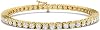 7.00ctw Diamond Tennis Bracelet in 14k Yellow Gold