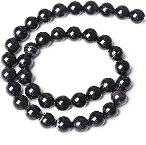 Miniatura 91 de 6mm 66pcs Natural White Porcelain Agates Stone Round Beads for Jewelry Making Spacer Loose Spacers Beads DIY Bracelets 15" Strand