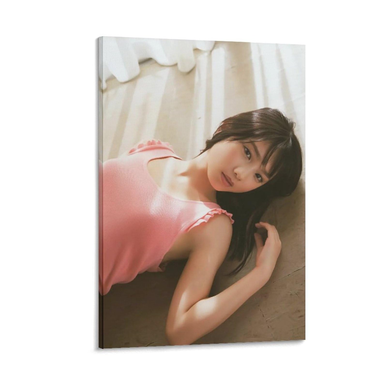 Amazon.co.jp: 装飾画ポスター写真与田祐希ポスター キャンバスアート