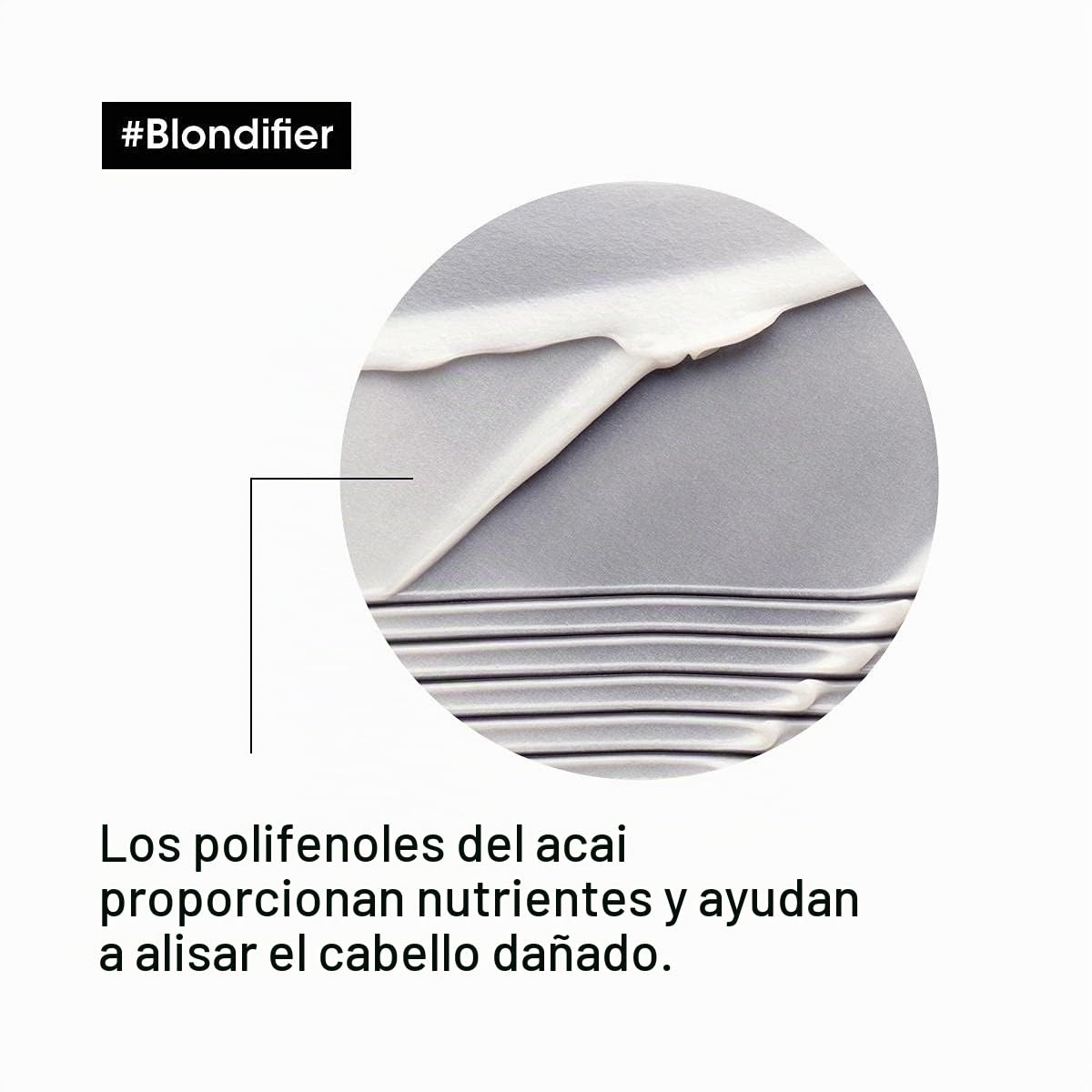 L'Oréal Professionnel, Acondicionador Reparador e Iluminador para Pelo con Mechas o Rubio, Blondifier Cool, 200ml (Paquete de 2)
