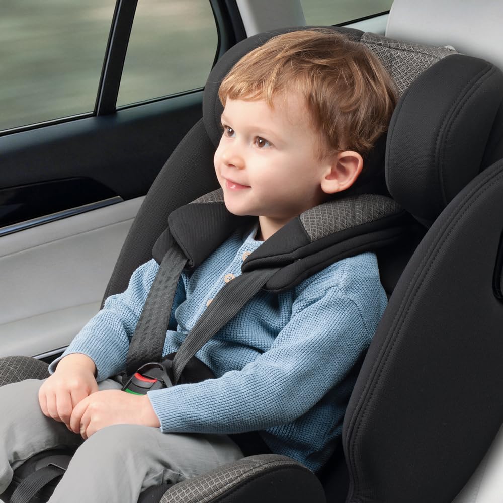 Brevi Hop i-Size seggiolino auto girevole a 360° per bambini da 40 a 150 cm di altezza, Grey