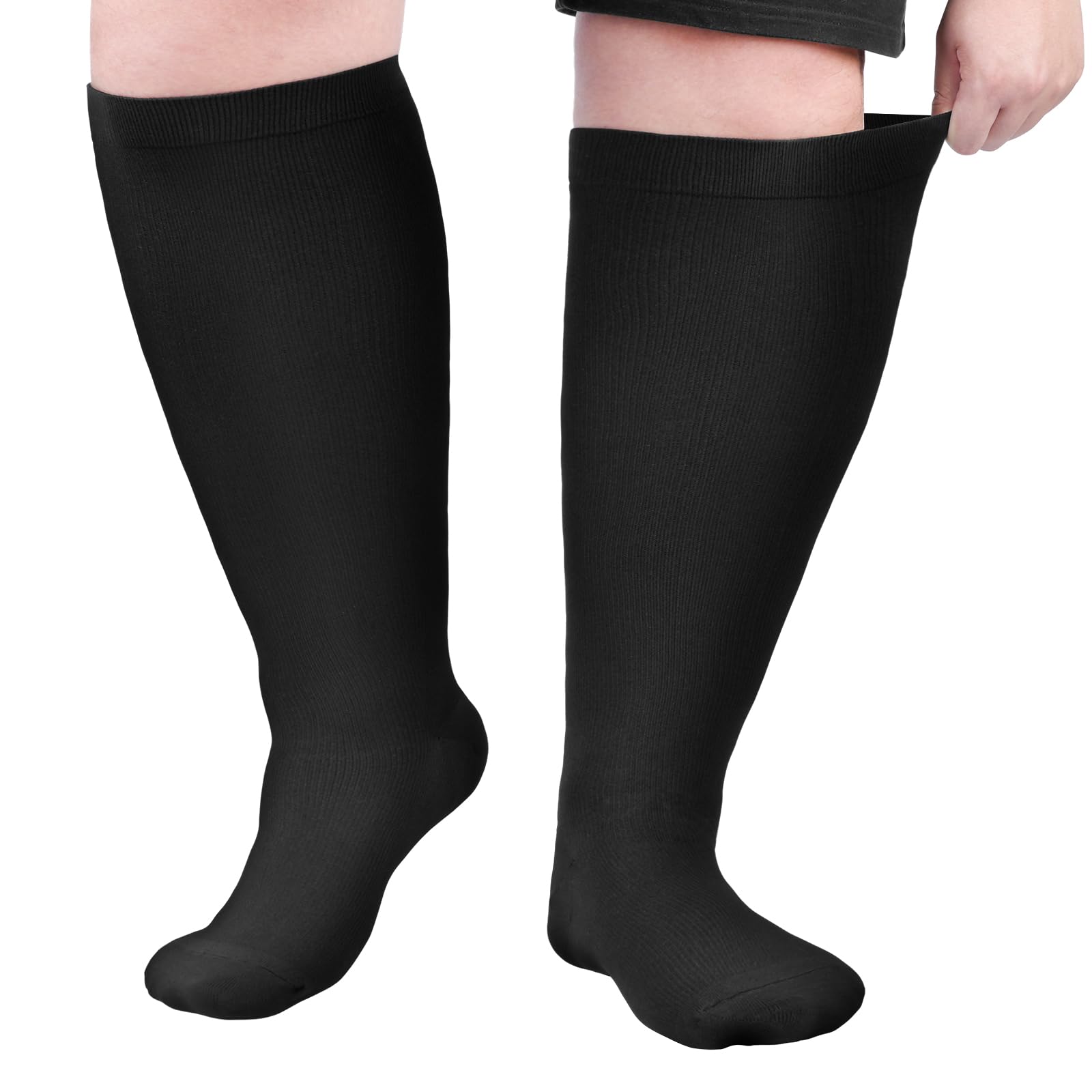 AOOWU Compression Stockings, Support Stockings, Compression Socks for Sports, Running Stockings, Compression, Compression Socks for Running, Cycling, Flight, Travel-image-34